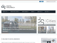 Tablet Screenshot of digitalgreenwich.com